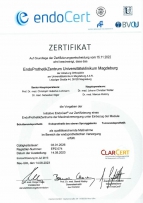 Zertifikat EndoProthetikZentrum 2023
